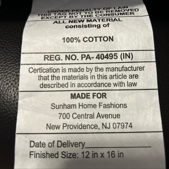 Splendid Decorative Pillow w/cross Stitch Embroidery NWT
Final price cut - Picture 7 of 8